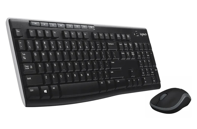 Комплект (клавиатура, мышь) беспроводной Logitech MK270 Wireless Combo (920-004508)