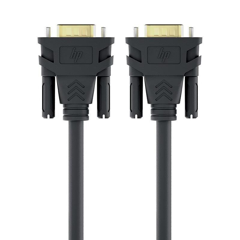 Кабель HP VGA - VGA, (M/M), 2 м, Black (DHC-VG100-2M)