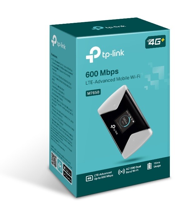 Беспроводной 3G/4G маршрутизатор TP-Link M7650
