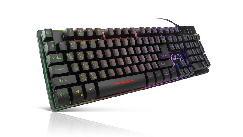 Клавиатура REAL-EL Comfort 7090 Backlit Black (EL123100031)