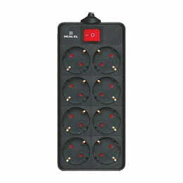 Фильтр питания REAL-EL RS-8 Protect 5 м Black (EL122300024)