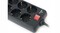 Фото - Фільтр живлення REAL-EL RS-8 Protect 5 м Black (EL122300024) | click.ua