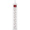 Фото - Фильтр питания REAL-EL RS-6 Protect M 3м White (EL122300033) | click.ua