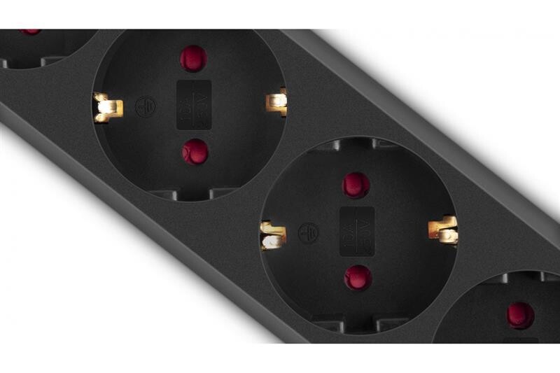 Фильтр питания REAL-EL RS-Protect M 5м Black (EL122300030)