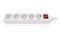 Фото - Фильтр питания REAL-EL RS-Protect M 5м White (EL122300029) | click.ua