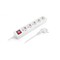 Фото - Фильтр питания REAL-EL RS-Protect M 5м White (EL122300029) | click.ua