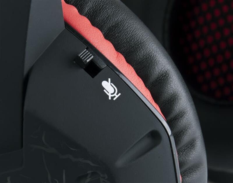 Гарнитура REAL-EL GDX-7750 Black/Red