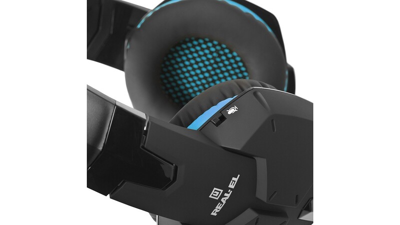 Гарнитура REAL-EL GDX-7500 Black/Blue