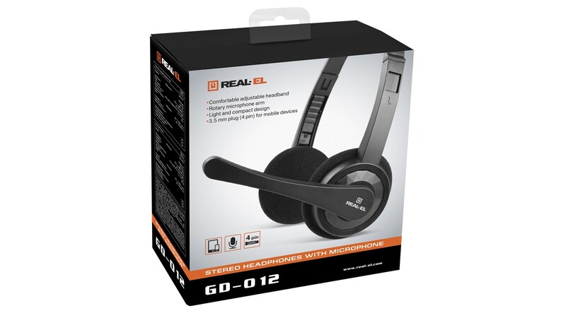 Гарнитура REAL-EL GD-012 Black