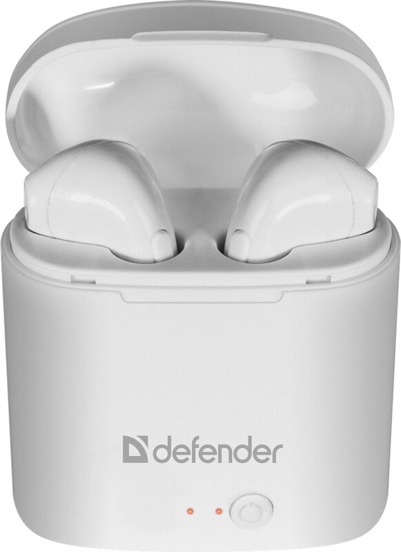 Bluetooth-гарнітура Defender Twins 630 TWS White (63630)