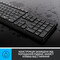 Фото - Комплект (клавіатура, миша) бездротовий Logitech MK235 ENG/UKR Grey (920-007931) | click.ua