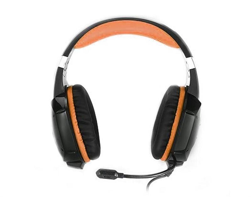 Гарнітура REAL-EL GDX-7700 Black/Orange