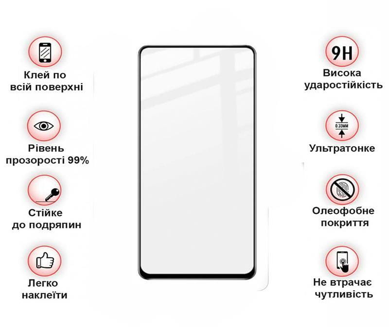 Захисне скло BeCover для Blackview A100 Black (708159)