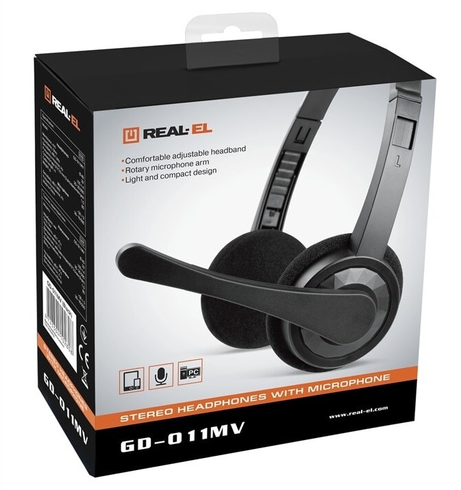 Гарнитура REAL-EL GD-011MV Black