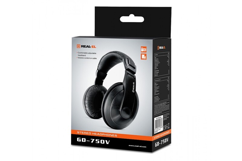Гарнитура REAL-EL GD-750V Black