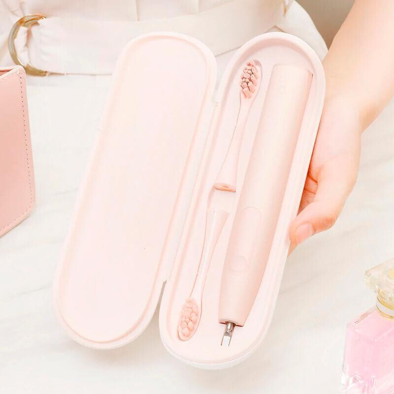 Дорожный футляр для зубной щетки Oclean Travel Case BB01 for Oclean X Pro/X Pro Elite/F1 White/Pink (6970810551228)