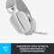 Фото - Bluetooth-гарнітура Logitech Zone Vibe 100 Wireless Off-White (981-001219) | click.ua