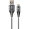 Фото - Кабель Cablexpert USB - micro USB (M/M), премиум, 1 м, серый (CC-USB2B-AMmBM-1M-WB2) | click.ua