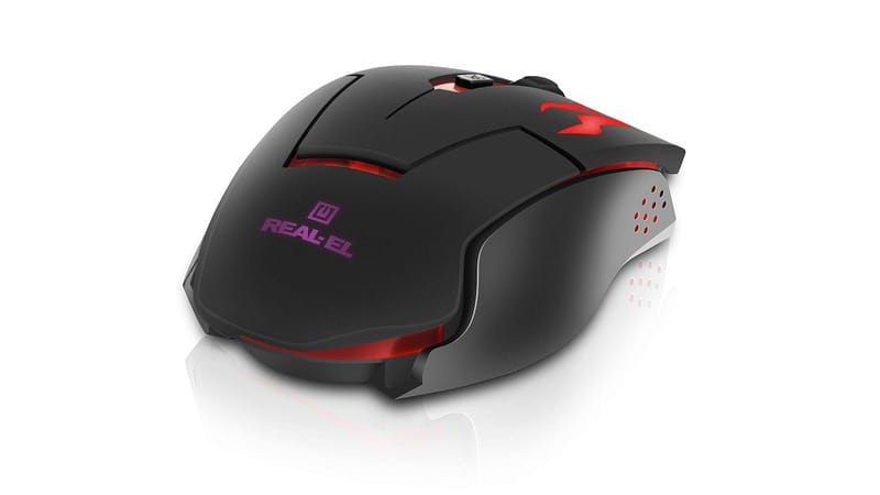 Мышь REAL-EL RM-520 Gaming Black (EL123200020)