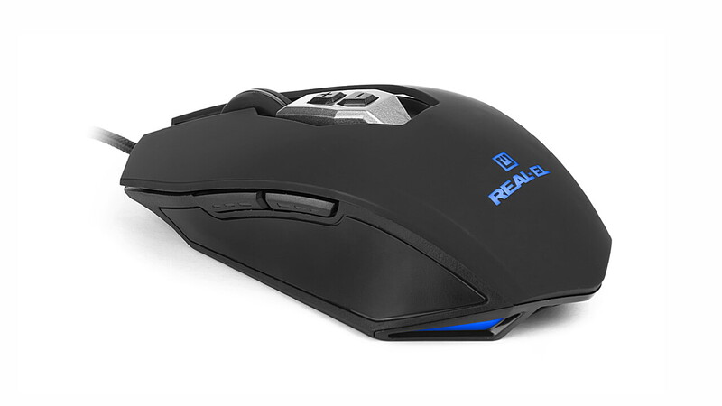 Мышь REAL-EL RM-525 Black (EL123200029)