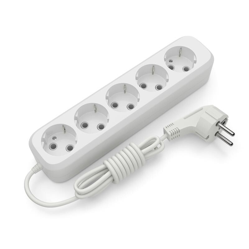 Удлинитель блочный (ABS)  Electrum 5 гнезд 2м с заземлением C-ES-1792