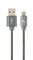 Фото - Кабель Cablexpert USB - micro USB V 2.0 (M/M), премиум, 2 м, серый (CC-USB2S-AMmBM-2M-BG) | click.ua