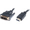 Фото - Кабель REAL-EL HDMI - DVI (M/M), 1.8 м, Black (EL123500013) | click.ua