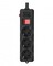 Фото - Фильтр питания Gembird Pro (SPG3-G-6B-PRO) 3 розетки, 1.8м, черный | click.ua