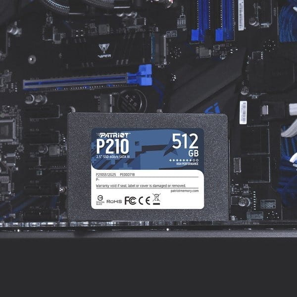 Накопитель SSD  512GB Patriot P220 2.5" SATAIII TLC (P220S512G25)