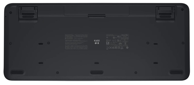 Клавiатура бездротова Logitech Signature K650 US Graphite USB (920-010945)