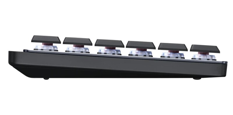 Клавіатура бездротова Logitech MX Mechanical Graphite Clicky (920-010759)