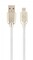Фото - Кабель Cablexpert (CC-USB2R-AMmBM-2M-W) USB 2.0 A - microUSB, преміум, 2м, білий | click.ua