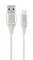 Фото - Кабель Cablexpert USB - USB Type-C V 2.0 (M/M), премиум, 1 м, белый  (CC-USB2B-AMCM-1M-BW2) | click.ua