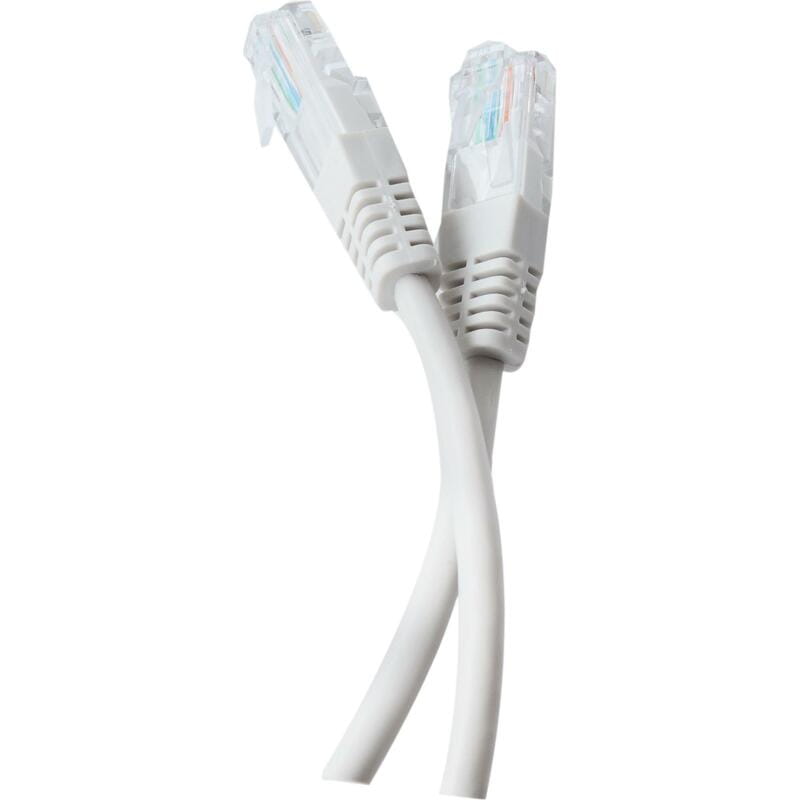 Патч-корд литой Tecro UTP-RJ45-0300, RJ45, Cat.5e, 3m, серый