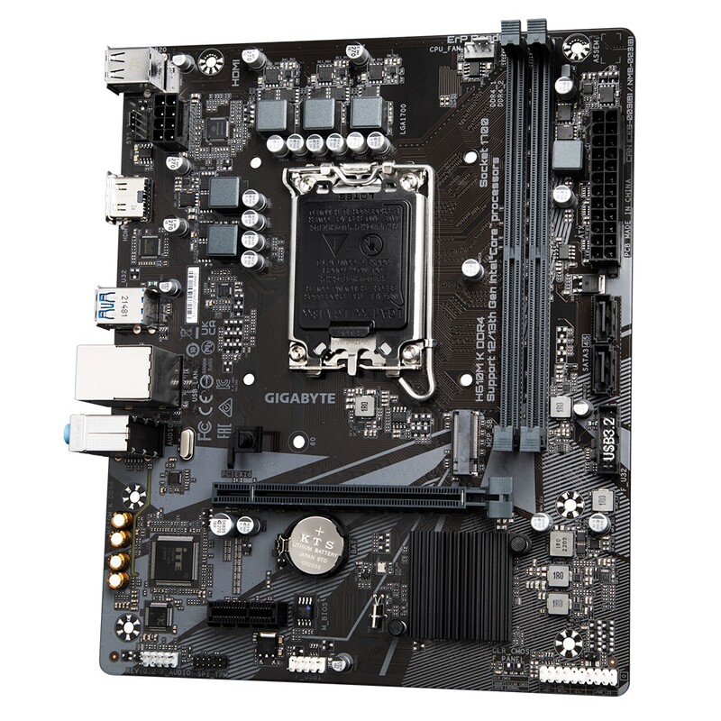 Материнская плата Gigabyte H610M K DDR4 Socket 1700