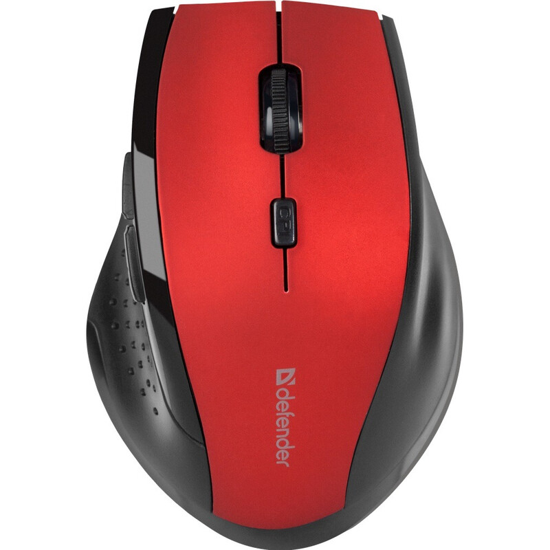 Мышь беспроводная Defender Accura MM-365 Red (52367)