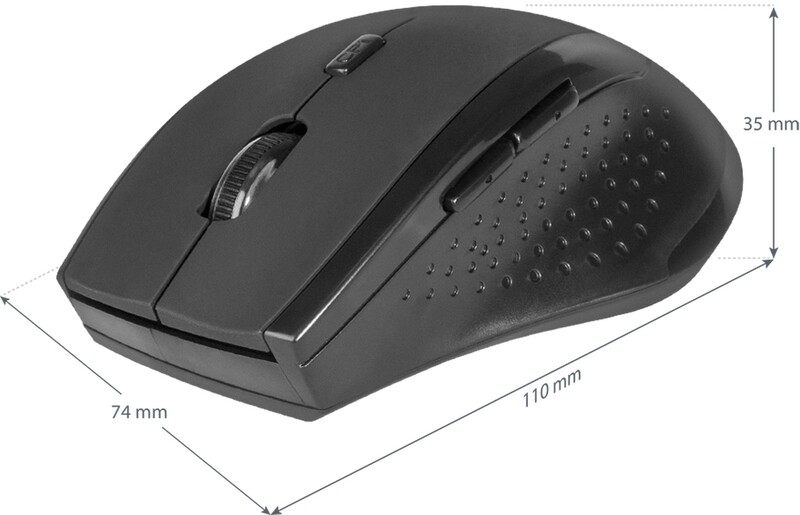 Мышь беспроводная Defender Accura MM-365 Black (52365)