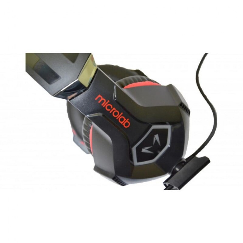 Гарнитура Microlab G7 Black/Red