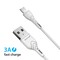 Фото - Кабель Grand-X USB - micro USB (M/M), Fast Сharge, 3 A, 1 м, White(PM-03W) | click.ua