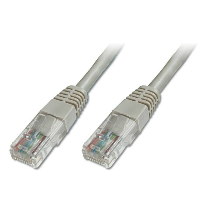 Патч-корд Digitus (DK-1511-010) cat.5e, UTP, 1м, AWG 26/7, PVC, сірий