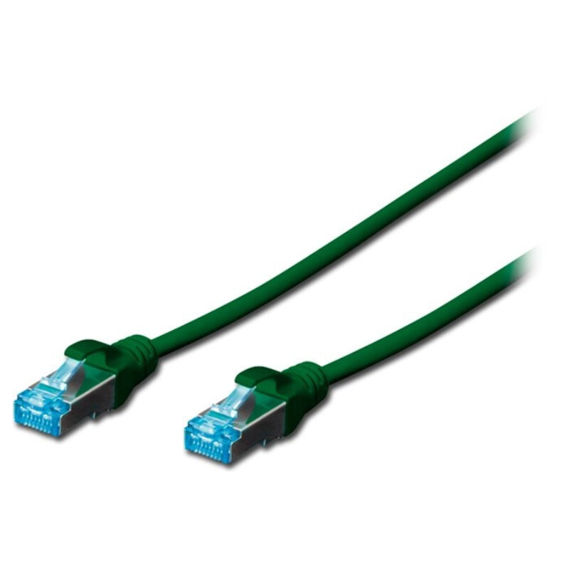 Патч-корд Digitus (DK-1531-005/G) cat.5e, SF-UTP, 0.5м, AWG 26/7, зелений