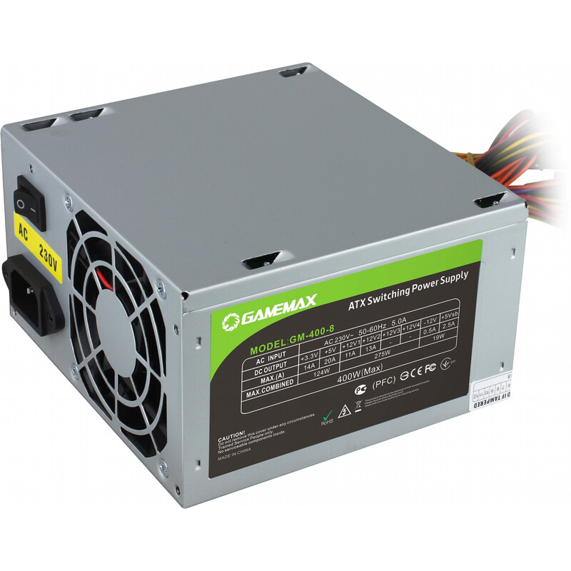 Блок живлення GameMax GM-400-8CM 400W