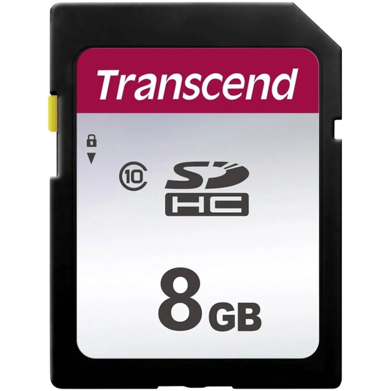 Карта памяти SDHC 8GB Class 10 Transcend 300S (TS8GSDC300S)