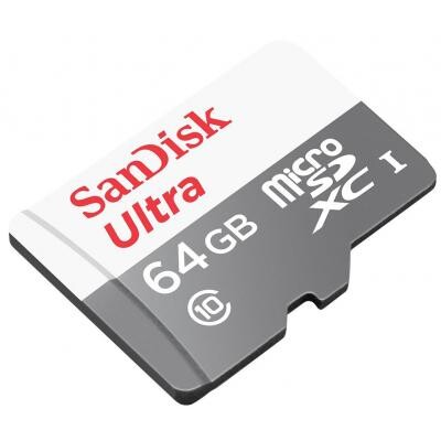 Карта пам`яті MicroSDXC 64GB UHS-I Class 10 SanDisk Ultra R100/W10MB/s (SDSQUNR-064G-GN3MN)