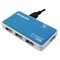 Фото - Концентратор USB2.0 Defender Quadro Power Blue (83503) 4хUSB2.0 + бж | click.ua