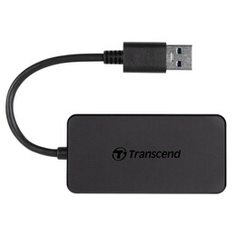 Концентратор USB3.0 Transcend HUB2 (TS-HUB2K) Black 4хUSB3.0