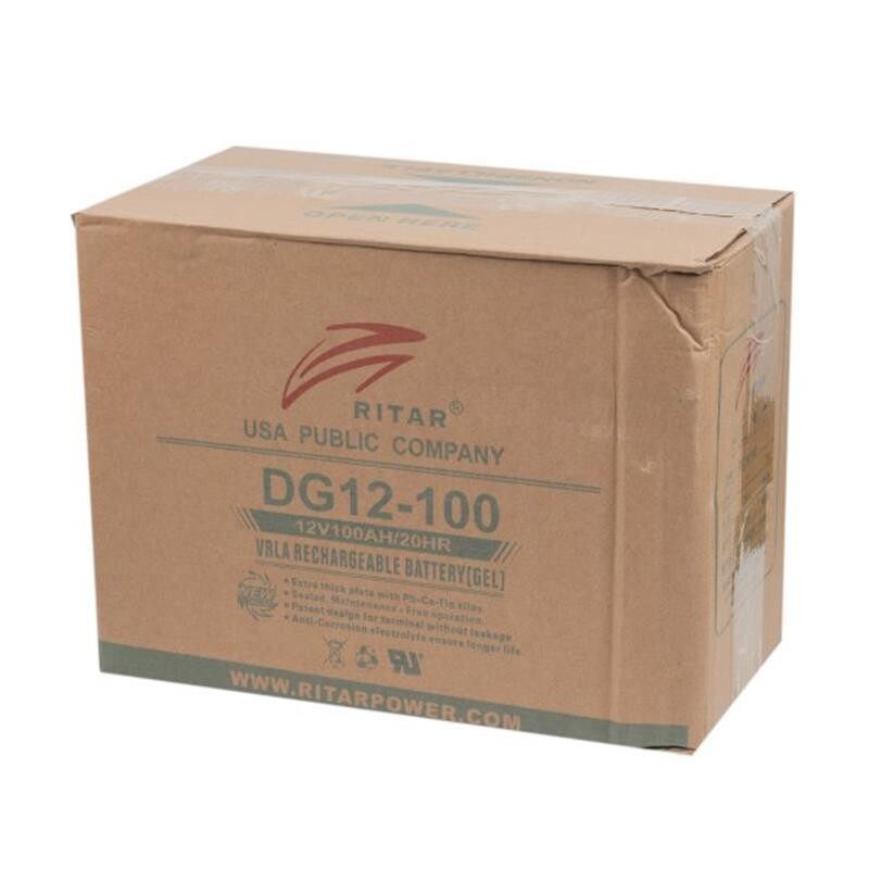 Акумуляторна батарея Ritar 12V 100AH (DG12-100) GEL