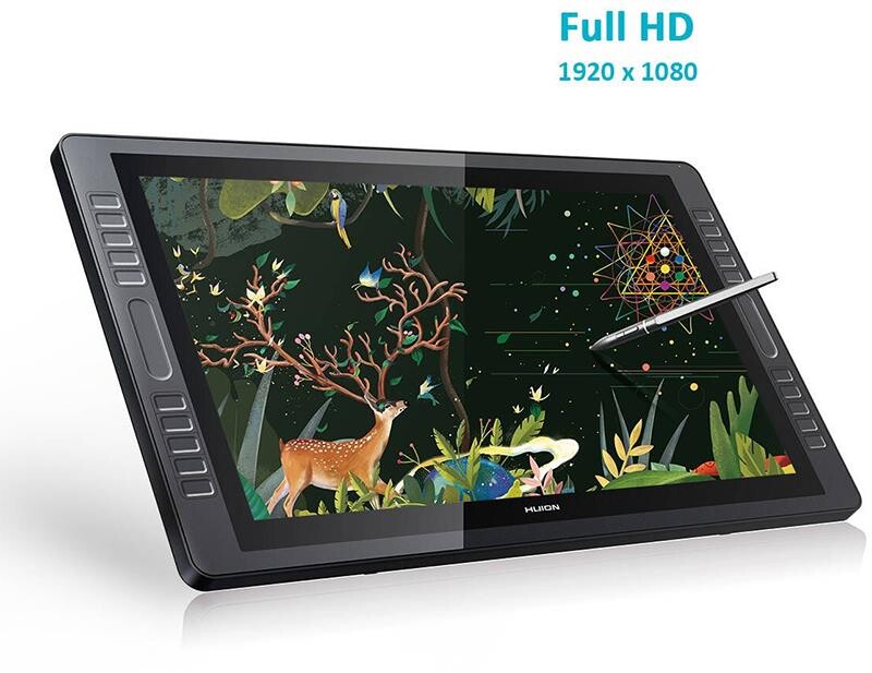 Графический монитор Huion Kamvas GT-221Pro + перчатка
