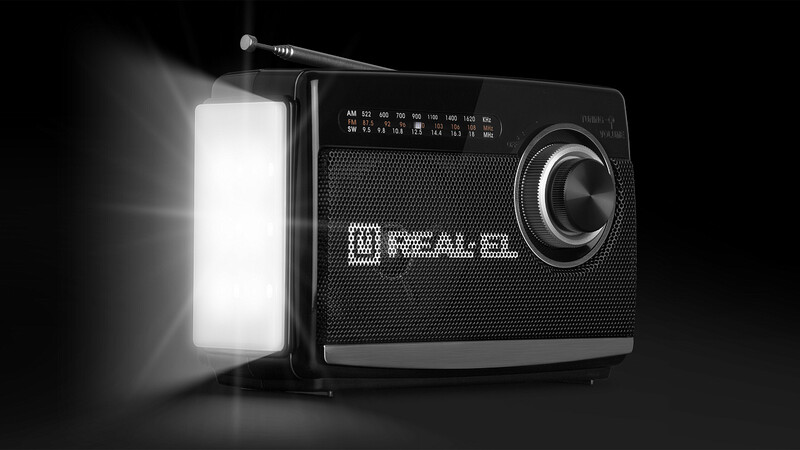 Радиоприемник REAL-EL X-510 Black