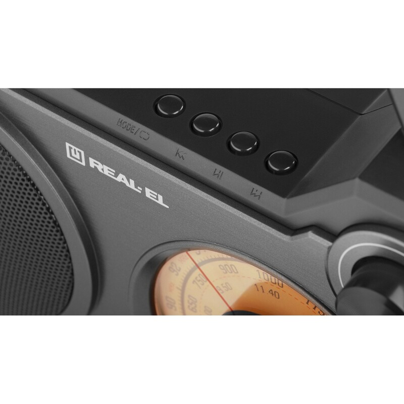 Радиоприемник REAL-EL X-703 Black